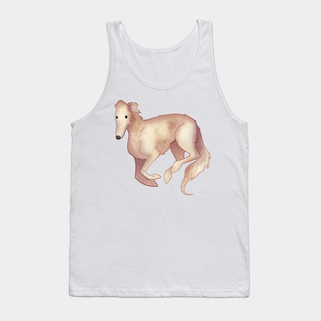 Cozy Borzoi Tank Top by Phoenix Baldwin